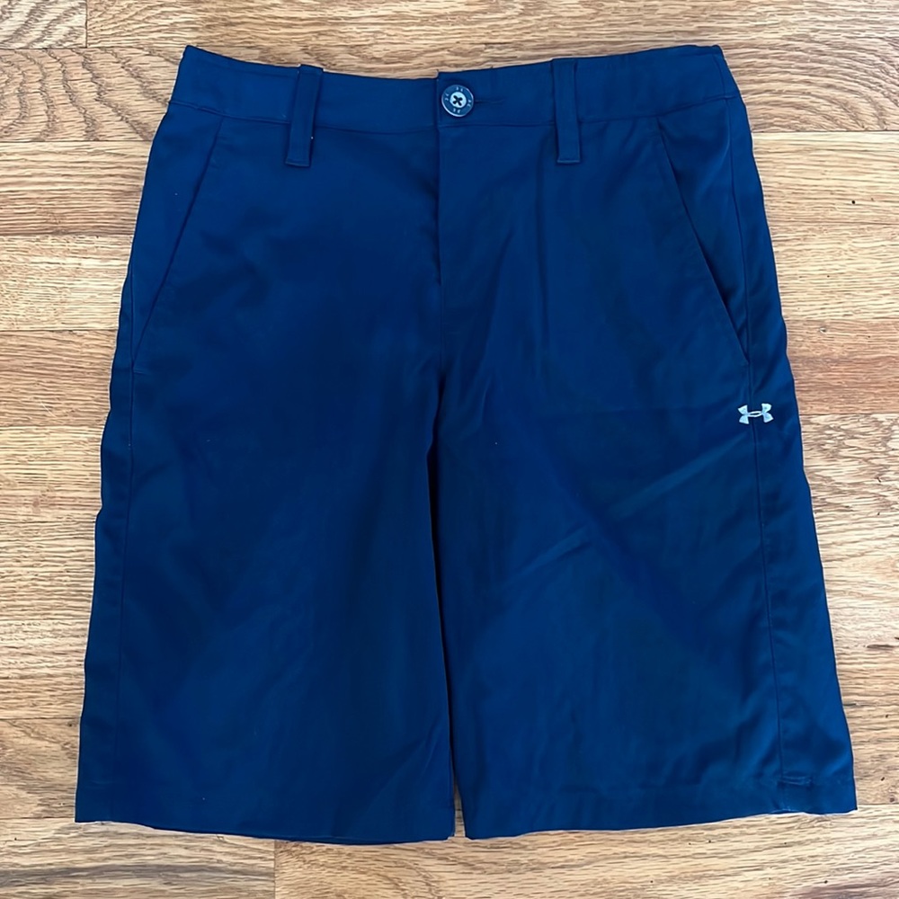 UA Boys Golf Shorts Navy Med.